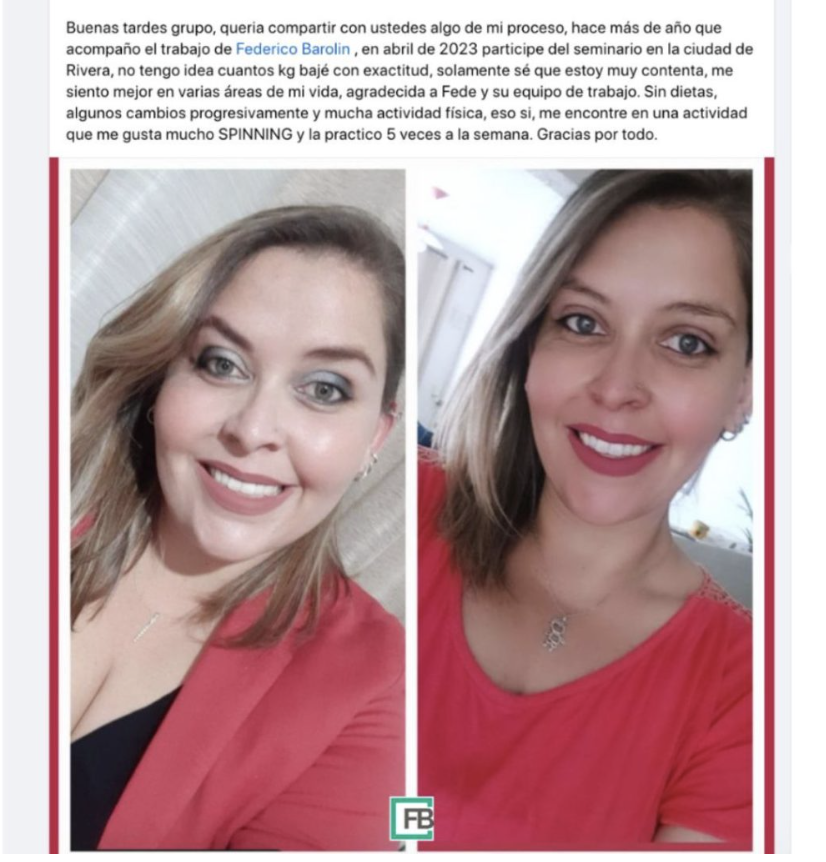 Testimonio real de participante del seminario